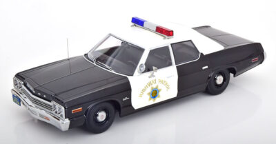 KK Scale Dodge Monaco California Highway Patrol 1974 1/18