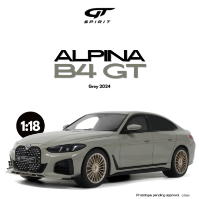 GT Spirit BMW Alpina B4 GT Fashion Grey 1/18