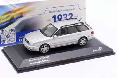Solido-AUDI-RS2-Avant-Powered-by-Porsche-1995-Polar-Silver-1-43