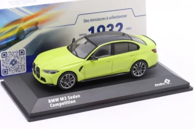 Solido BMW M3 (G80) Competition Sedan 2023 Sao Paulo yellow 1/43