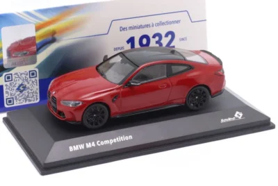 Solido BMW M4 (G82) Competition 2023 Imola Red 1/43