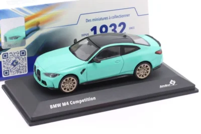 Solido BMW M4 (G82) Competition 2023 Mint Green1 /43