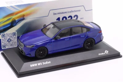 Solido BMW M5 2024 Marina Bay blue 1/43