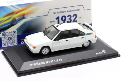 Solido CITROEN BX SPORT 1985 Meije white 1/43