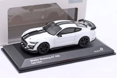 Solido FORD SHELBY MUSTANG GT500 Fast Track 2020 White/Black 1/43