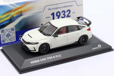 Solido HONDA CIVIC Type R (FL5) 2022 White 1/43