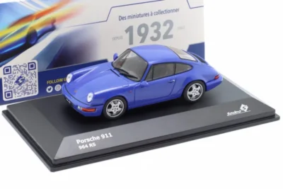 Solido PORSCHE 911 (964) CARRERA RS 1992 Maritime Blue 1/43