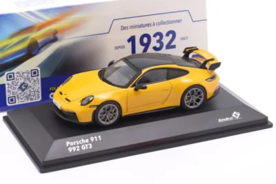 Solido PORSCHE 911 (992) GT3 2023 Signal yellow 1/43