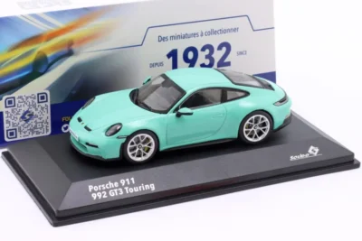 Solido PORSCHE 911 (992) GT3 Touring 2023 Mint green 1/43