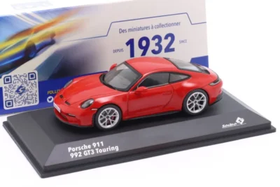 Solido PORSCHE 911 (992) GT3 Touring 2023 Red 1/43