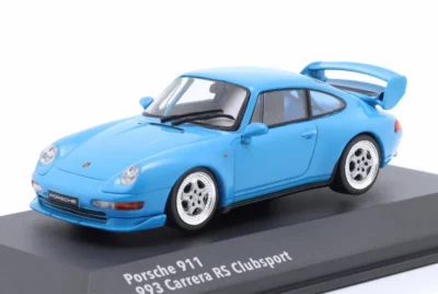 Solido PORSCHE 911 (993) Carrera RS Clubsport Riviera blue 1/43
