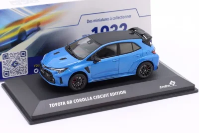 Solido TOYOTA COROLLA GR Circuit Edition 2023 Flame blue metallic 1/43