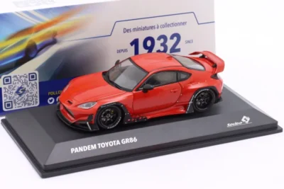 Solido TOYOTA GR86 Pandem 2022 Red 1/43
