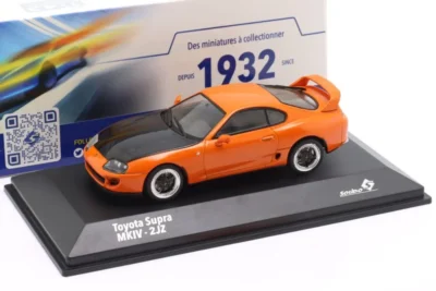Solido TOYOTA SUPRA Mk IV 2001 Custom orange 1/43