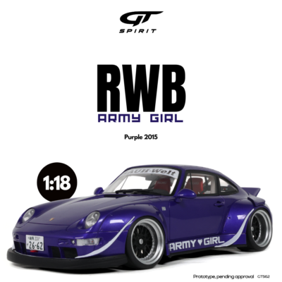 GT Spirit Porsche RWB ARMY GIRL PURPLE