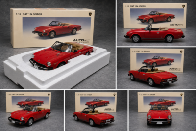 AUTOart Fiat 124 Spider 1/18