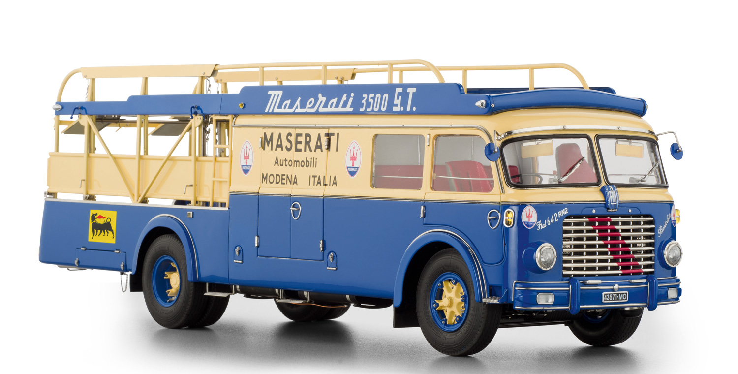 CMC Fiat 642RN2 Bartoletti Racing Transporter Maseratti 1957 1/18