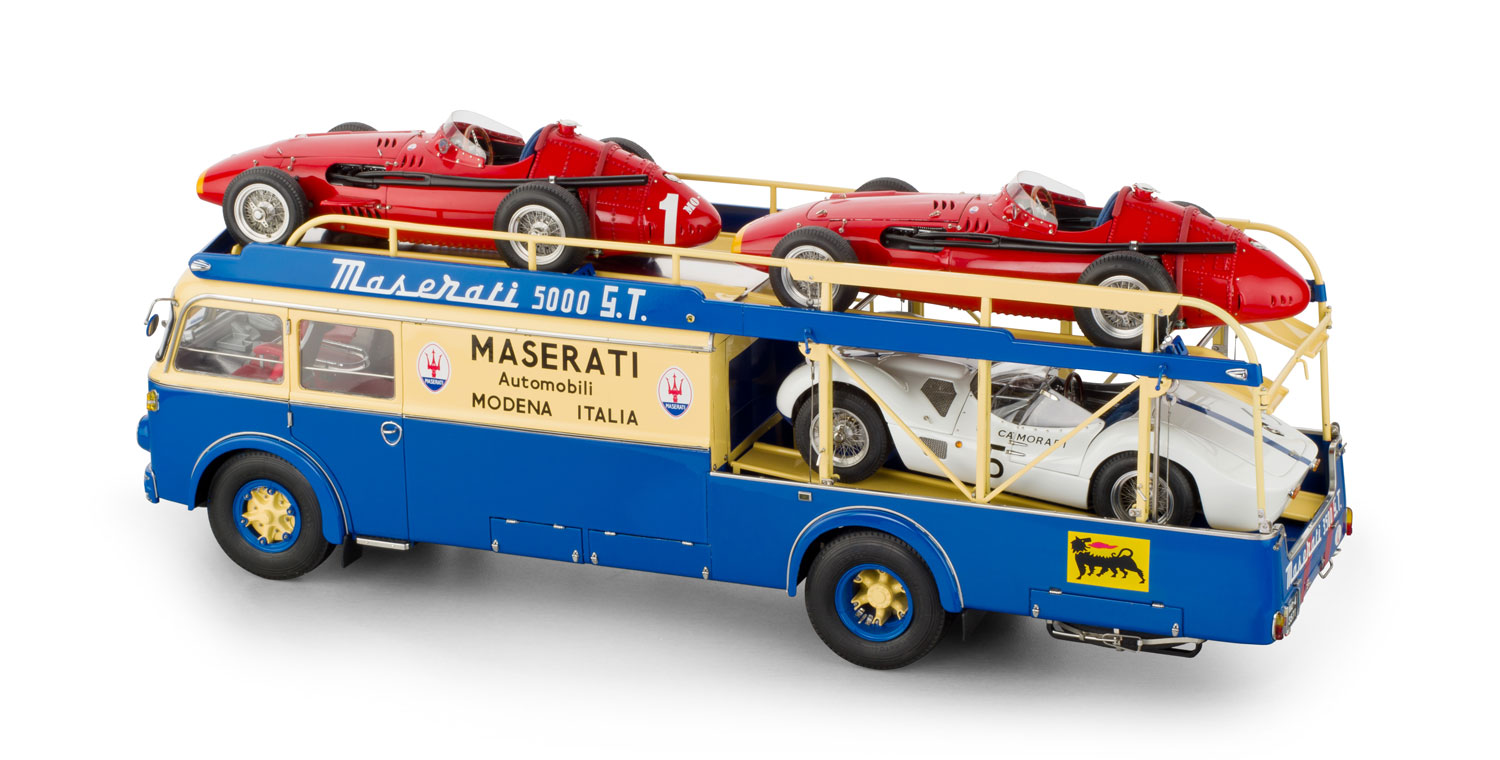 CMC Fiat 642RN2 Bartoletti Racing Transporter Maseratti 1957 1/18 - obrazek 10