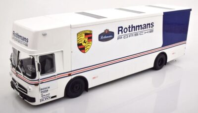 CMR Mercedes O317 Transporter Porsche Rothmans 1/18 czytaj opis