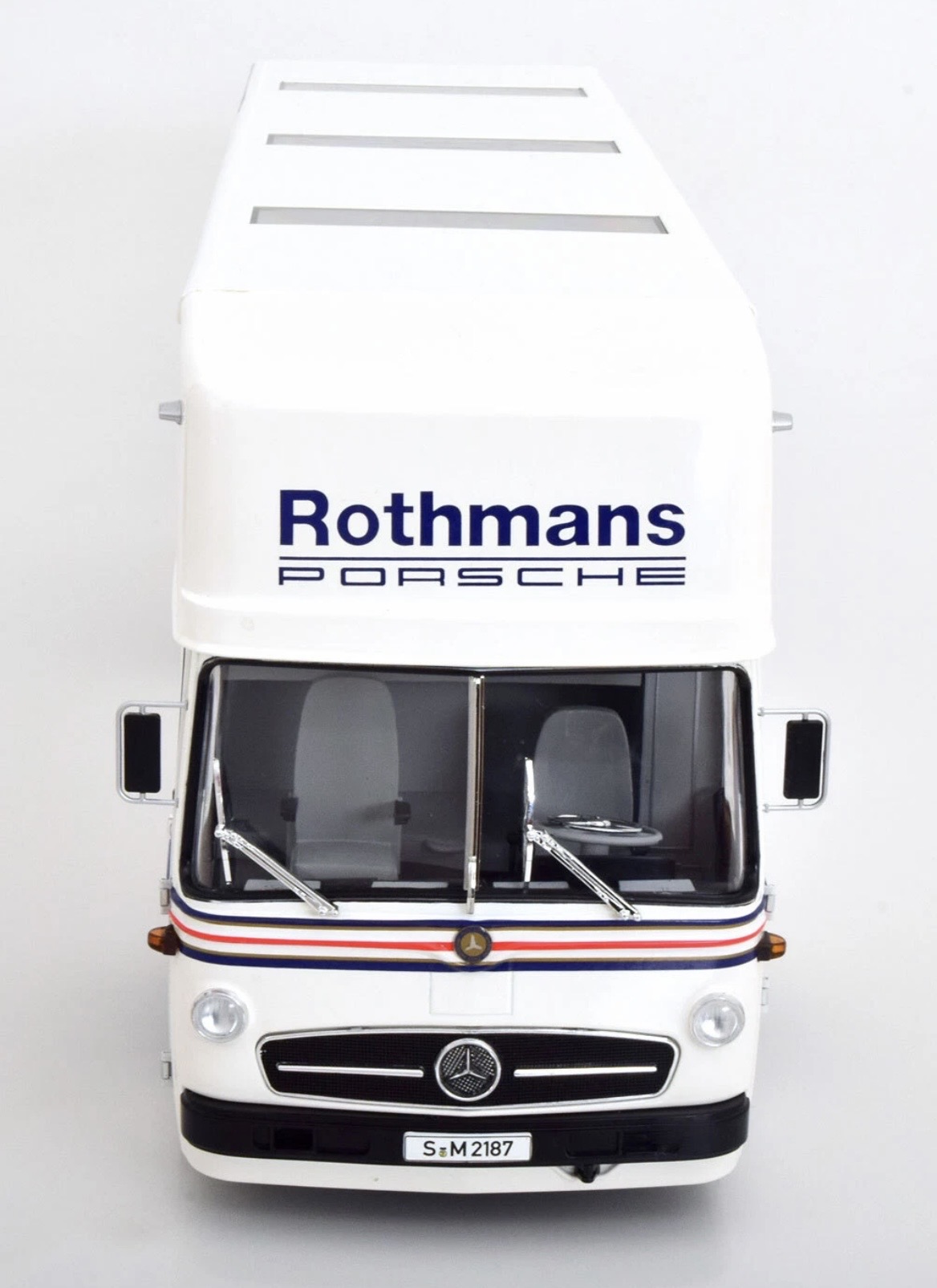 CMR Mercedes O317 Transporter Porsche Rothmans 1/18 czytaj opis - obrazek 4