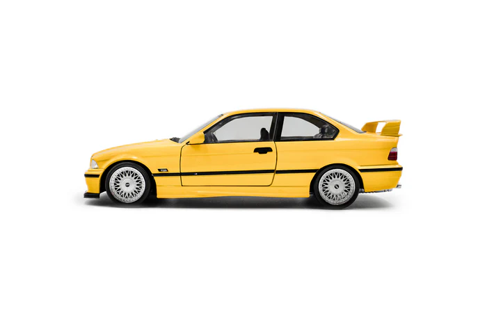 Solido BMW M3 (E36) Coupe Solido Works 1991 Dakar Yellow 1/18 - obrazek 4