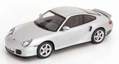 KK Scale Porsche 911 (996) Turbo Silver 1/18