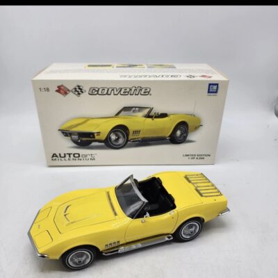 AUTOart Chevrolet Corvette Daytona Yellow 1969