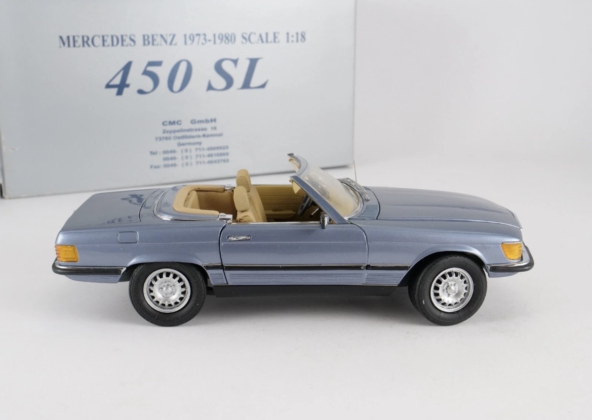 Rarytas CMC Mercedes 450SL R107 skala 1/18 - obrazek 2