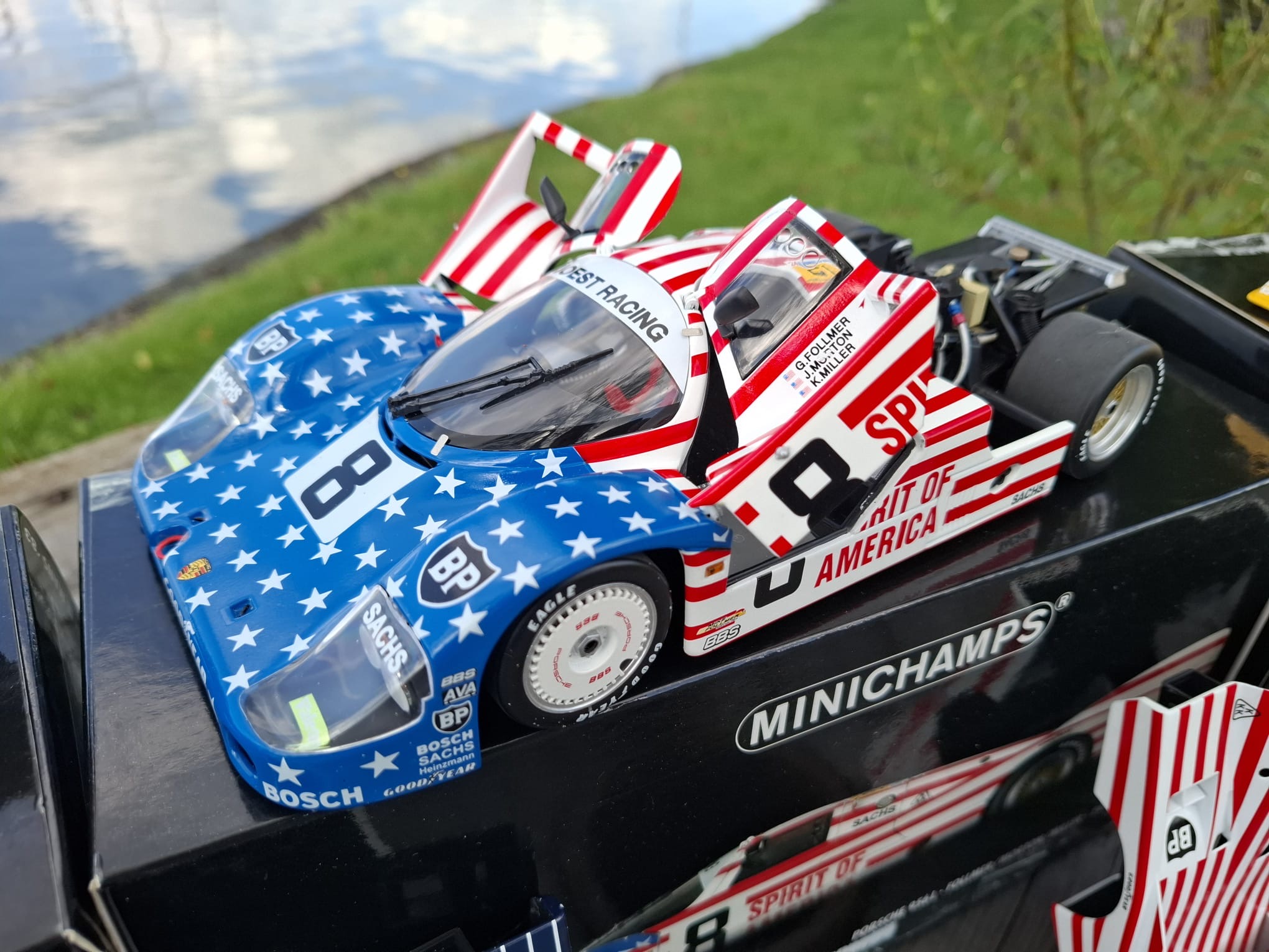Rarytas Minichamps Porsche 956L 24 Le Mans 1986 skala 1/18